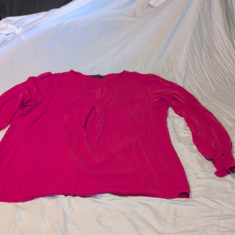 Funlingo Fuchsia Blouse